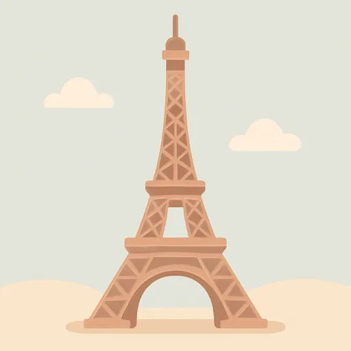 Eiffel Tower illustration